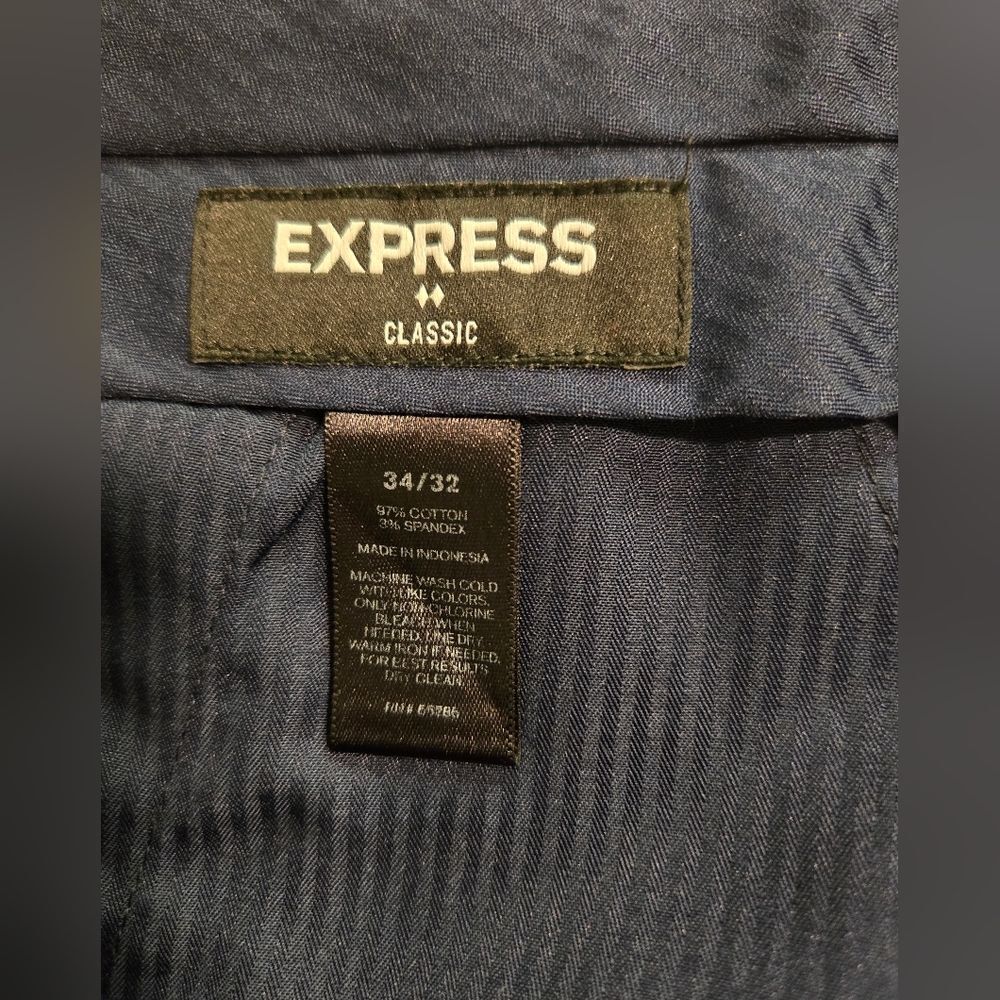 Express Blue Chinos for a Polished Look - Picture 4 of 5